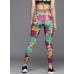 Women Floral Printed Dri-FIT Icon Clash Mid-Rise Running Tights image