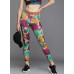 Women Floral Printed Dri-FIT Icon Clash Mid-Rise Running Tights image